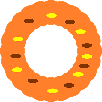 Cartoon Donut Illustration PNG Image