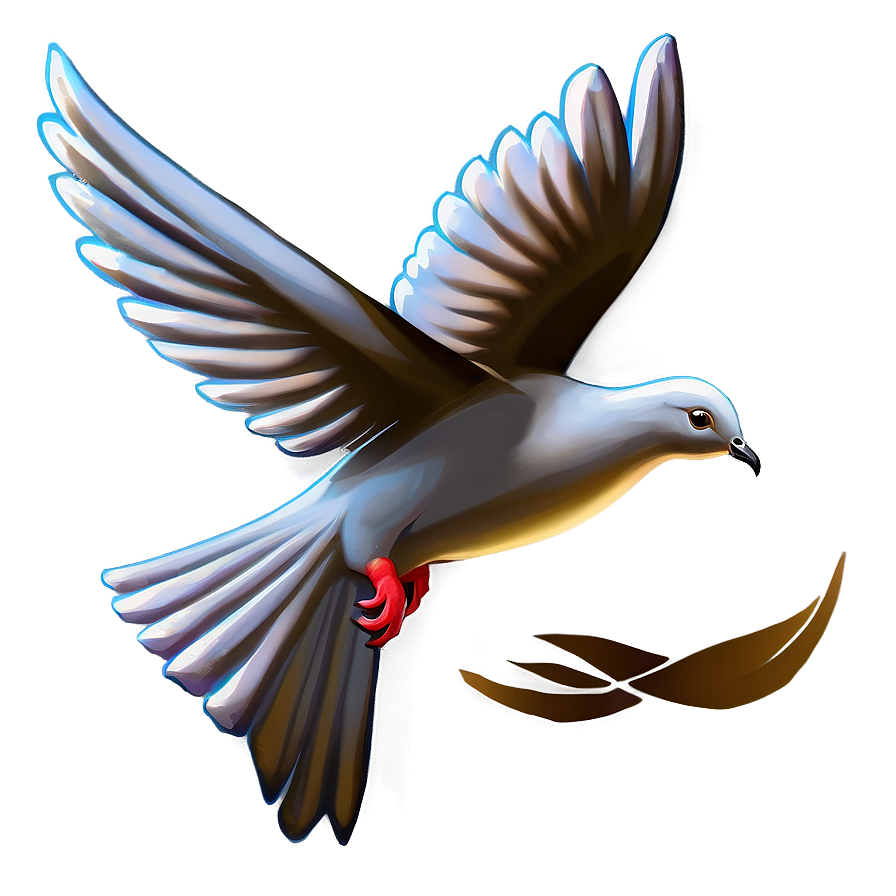 Cartoon Dove Clipart Png Yck47 PNG Image