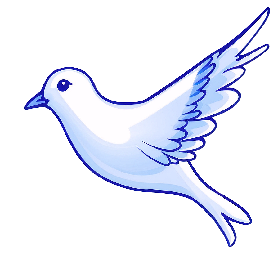 Cartoon Dove Png 05042024 PNG Image