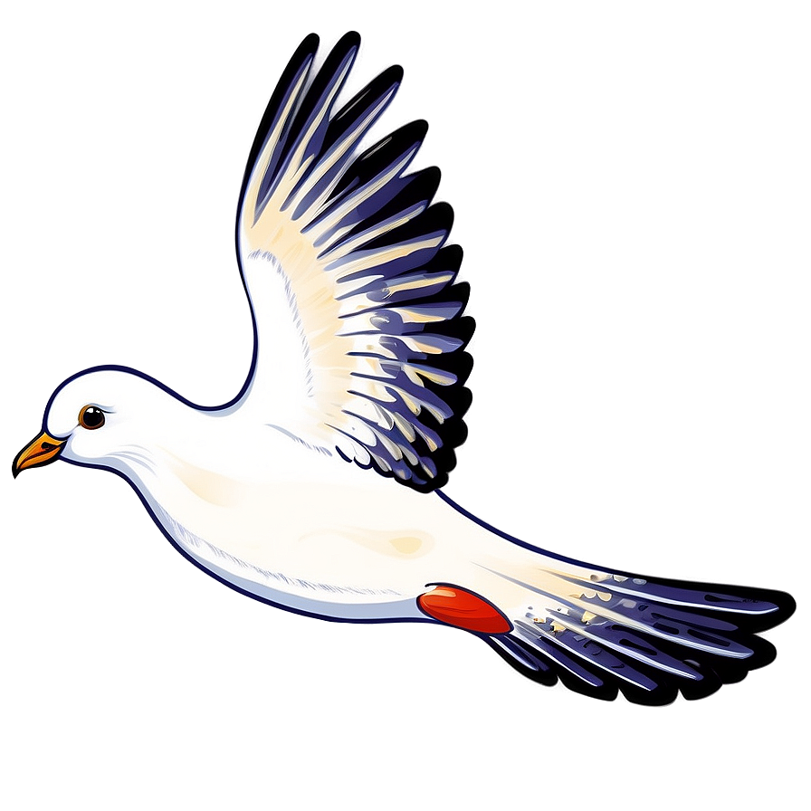 Cartoon Dove Png Xra PNG Image