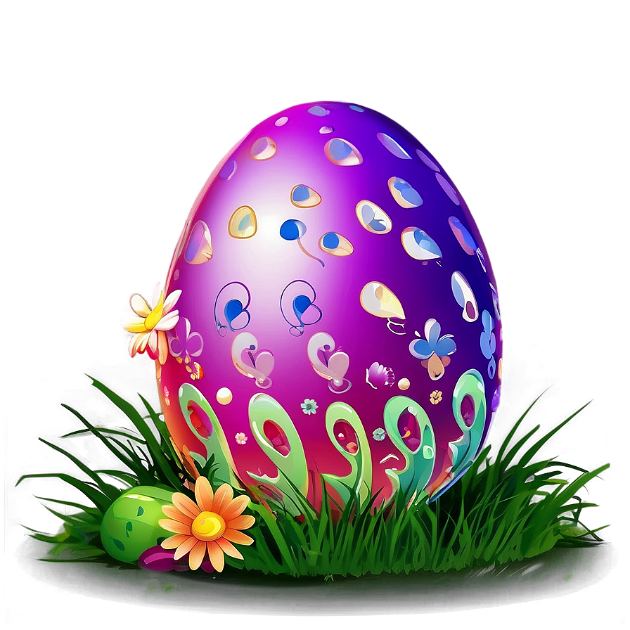 Cartoon Easter Egg Png 05252024 PNG Image