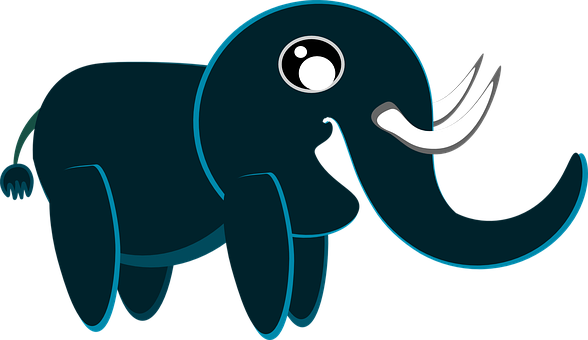 Cartoon_ Elephant_ Vector_ Graphic PNG Image