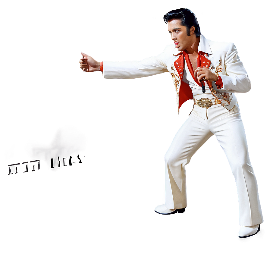 Cartoon Elvis Presley Png Occ PNG Image