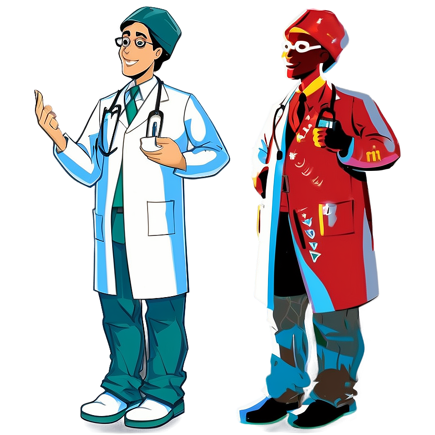 Cartoon Emergency Doctor Png 06262024 PNG Image