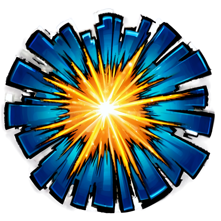 Cartoon Explosion Shockwave Png Bua PNG Image