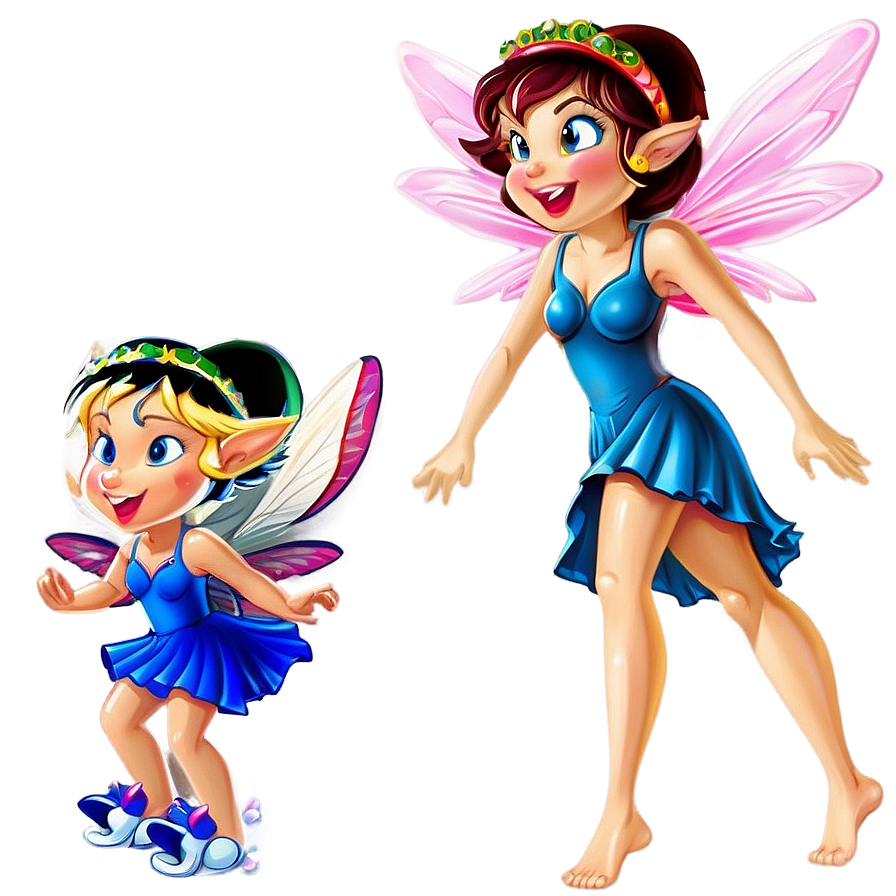 Cartoon Fairies Png Iwi90 PNG Image