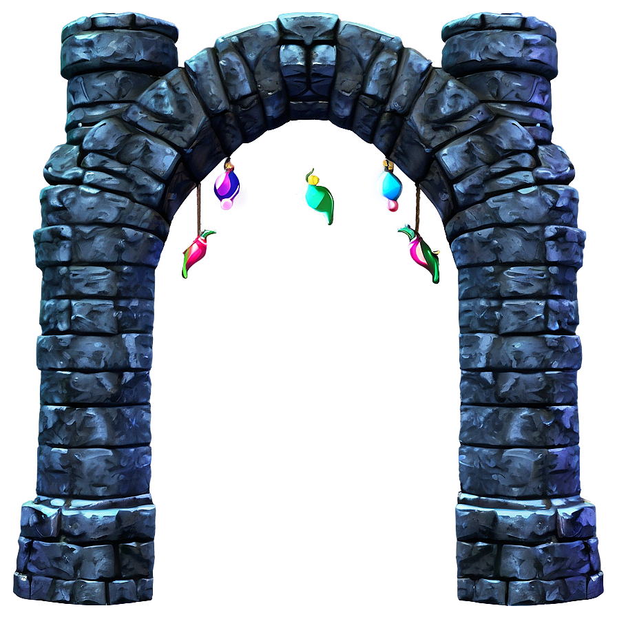 Cartoon Fairy Tale Arch Png Rkl37 PNG Image