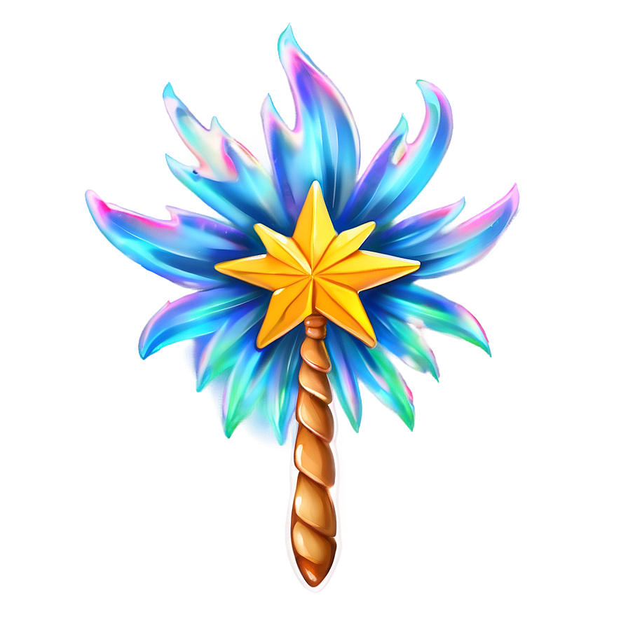 Cartoon Fairy Wand Png Aeo PNG Image