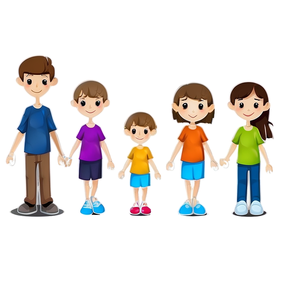 Cartoon Family Illustration Png 27 PNG Image