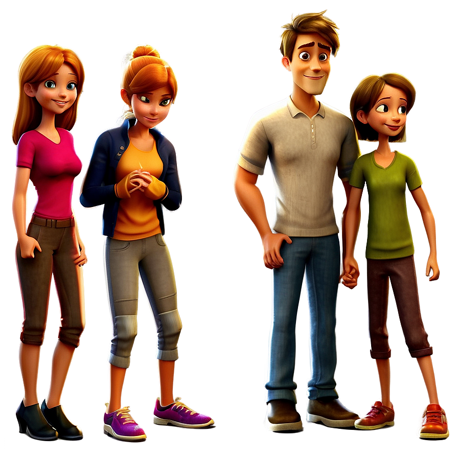 Cartoon Family Png 34 PNG Image