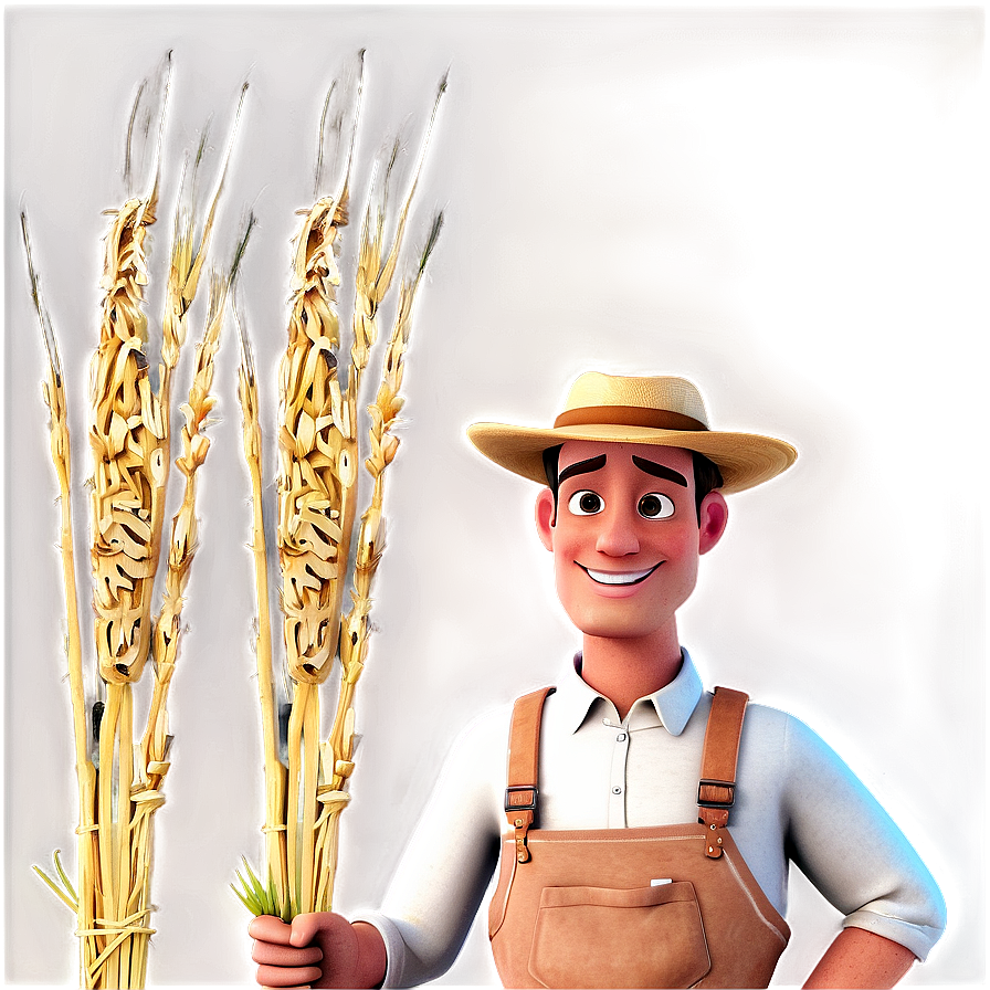 Cartoon Farmer Png Bfh52 PNG Image