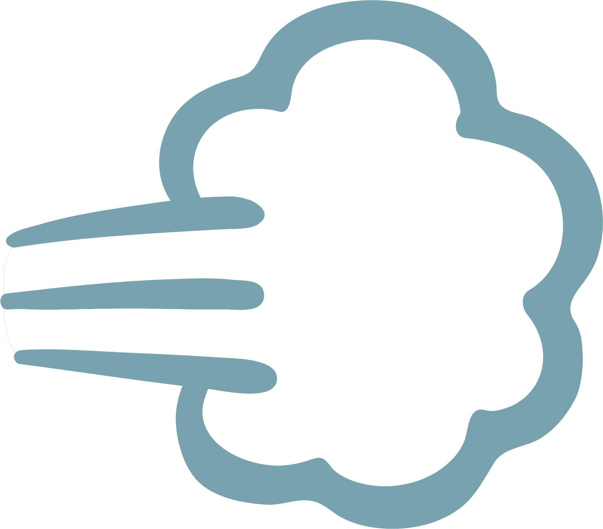 Cartoon Fart Cloud PNG Image