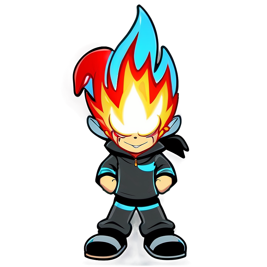 Cartoon Fire Boy Png 86 PNG Image