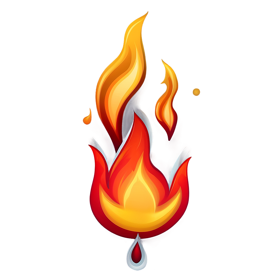 Cartoon Fire Flame Png 96 PNG Image