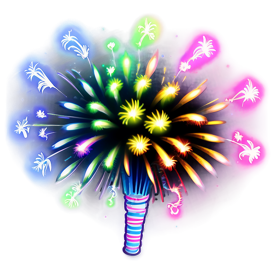 Cartoon Fireworks Png Bpx16 PNG Image