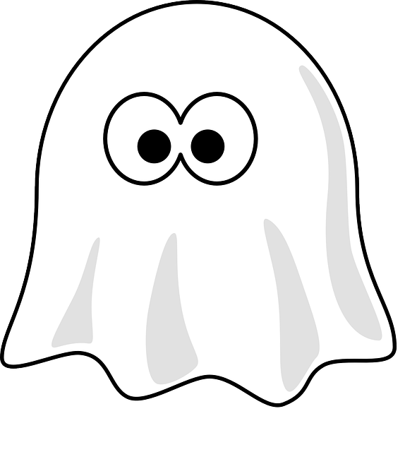 Cartoon Ghost Graphic PNG Image