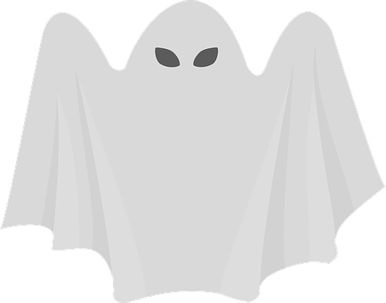 Cartoon Ghost Graphic PNG Image