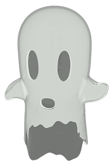 Cartoon Ghost Graphic PNG Image