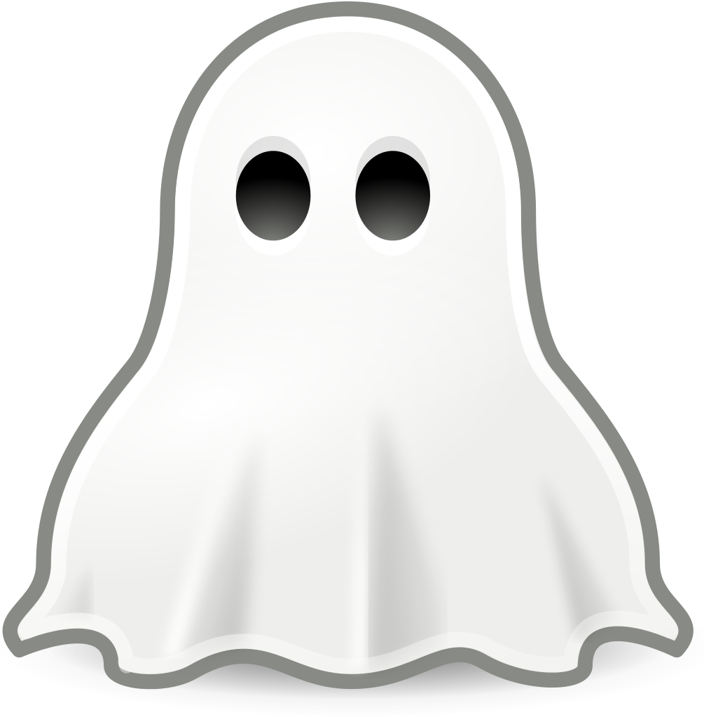 Cartoon Ghost Graphic PNG Image