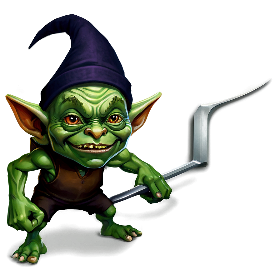 Cartoon Goblin Illustration Png Nga69 PNG Image