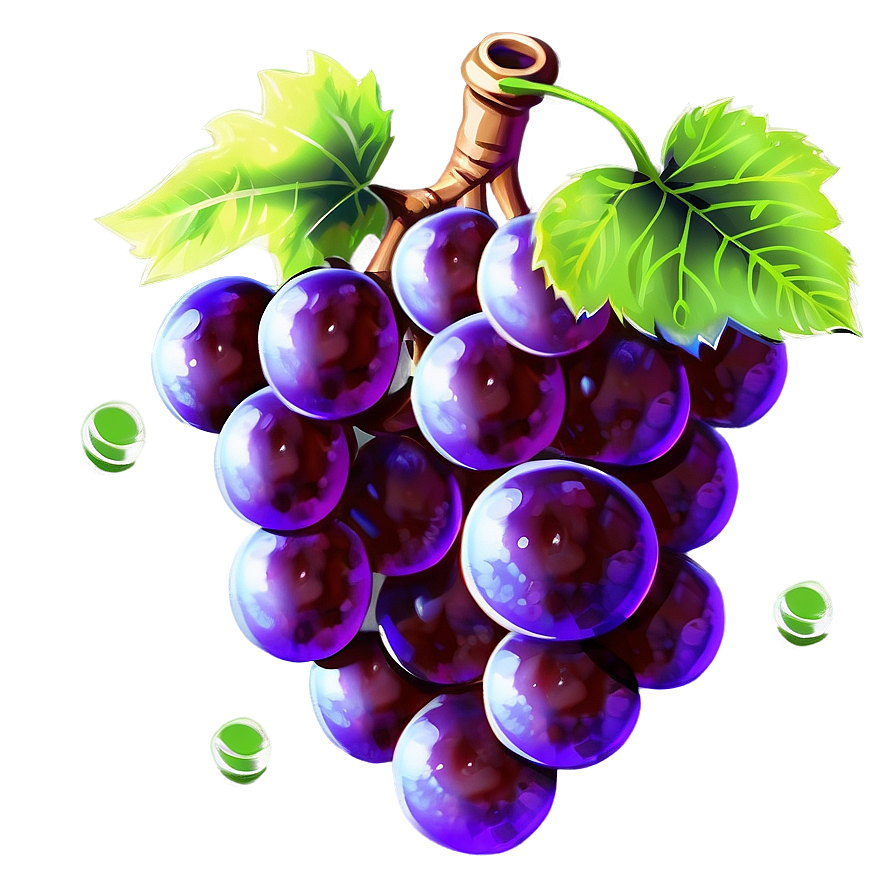 Cartoon Grape Png Xol PNG Image