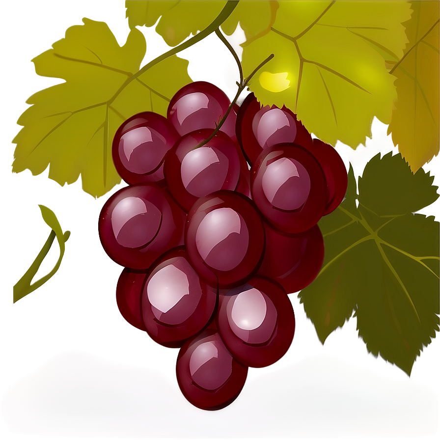 Cartoon Grapes Png Aps PNG Image