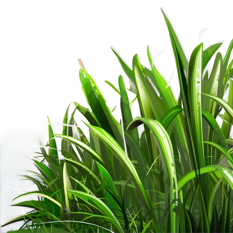 Cartoon Grass A PNG Image