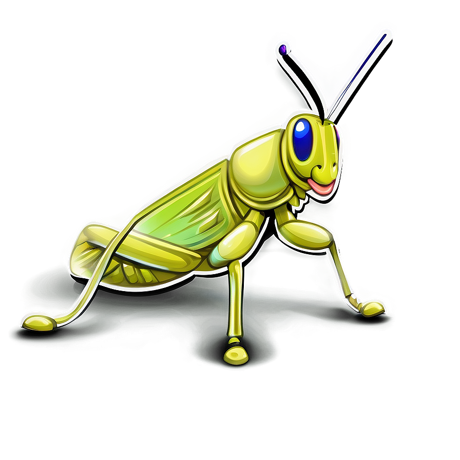 Cartoon Grasshopper Png Nwy PNG Image