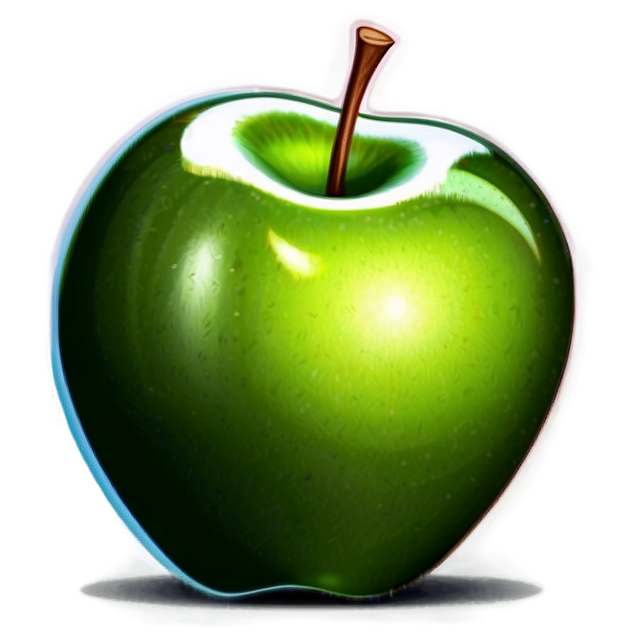 Cartoon Green Apple Png 06132024 PNG Image