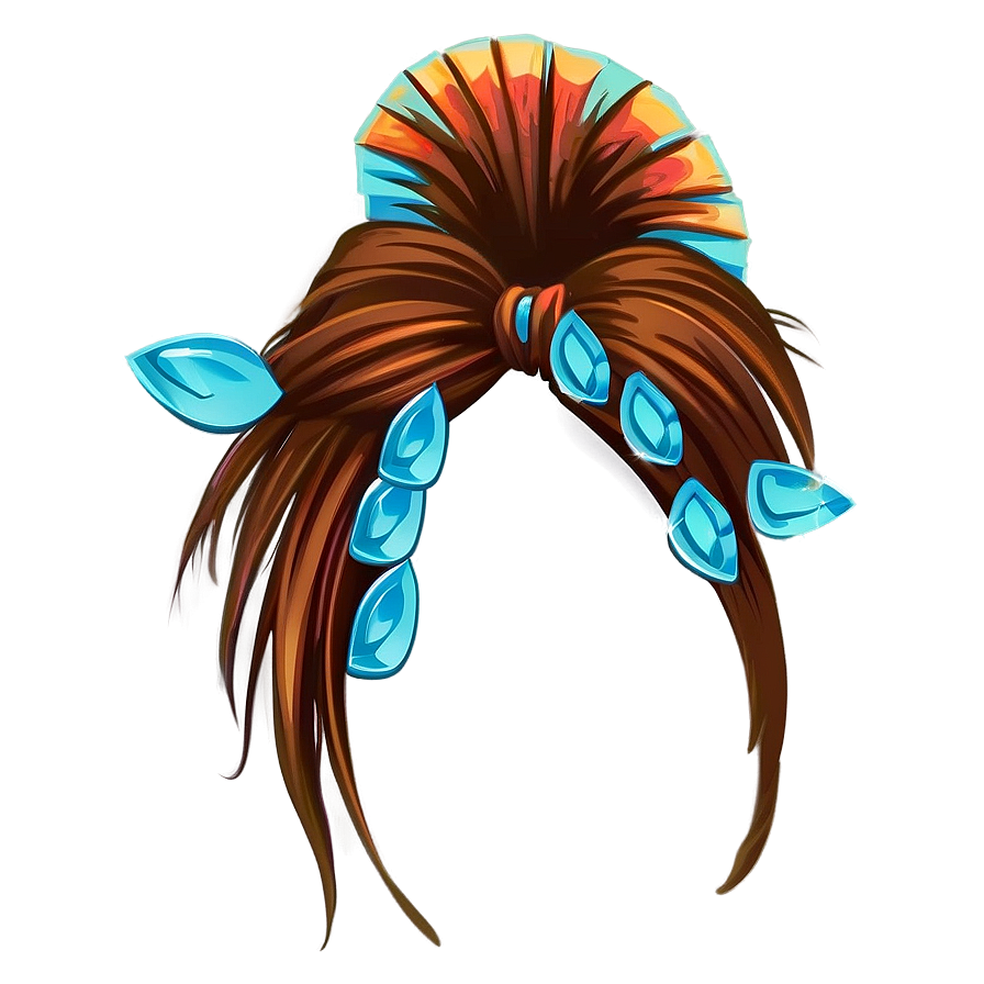 Cartoon Hair Accessories Png Hmj55 PNG Image