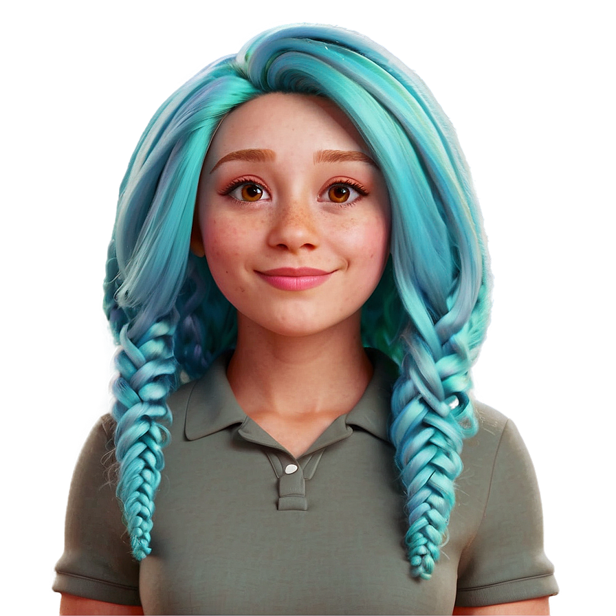 Cartoon Hair For Characters Png Jxi PNG Image