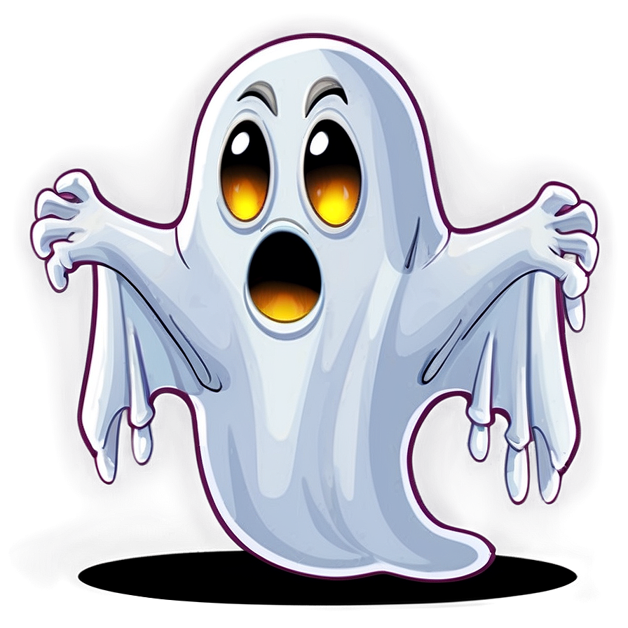 Cartoon Halloween Ghost Png 75 PNG Image