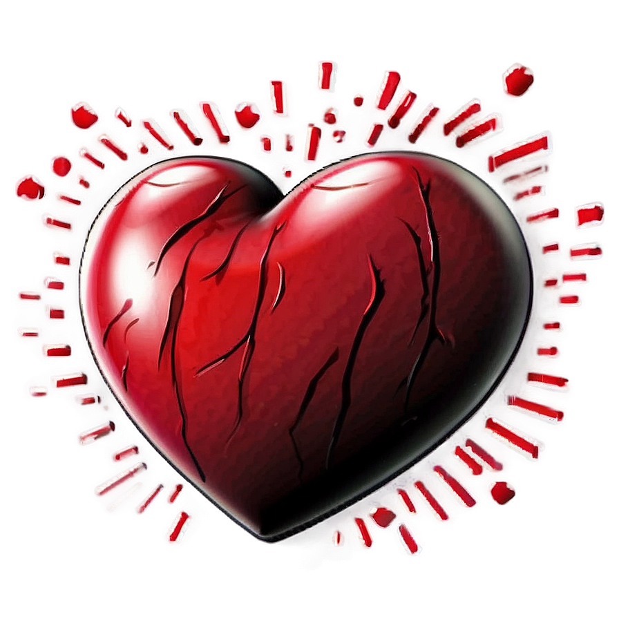 Cartoon Heart B PNG Image