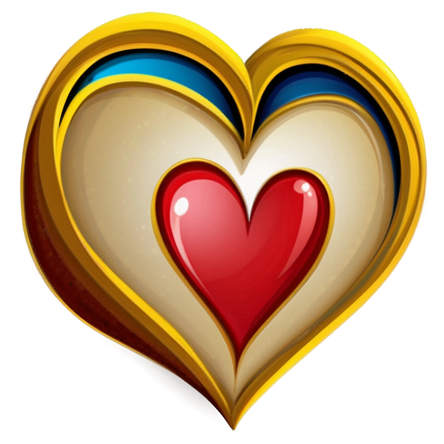 Cartoon Heart Clipart Png 05252024 PNG Image