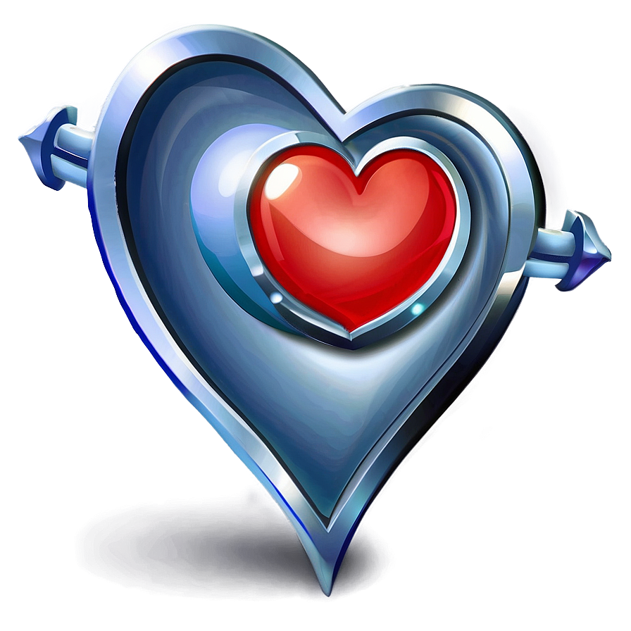 Cartoon Heart Icon Png Vnl55 PNG Image