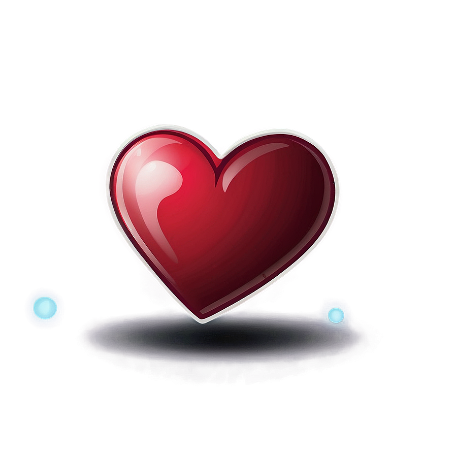 Cartoon Heart In Love Png Rst PNG Image