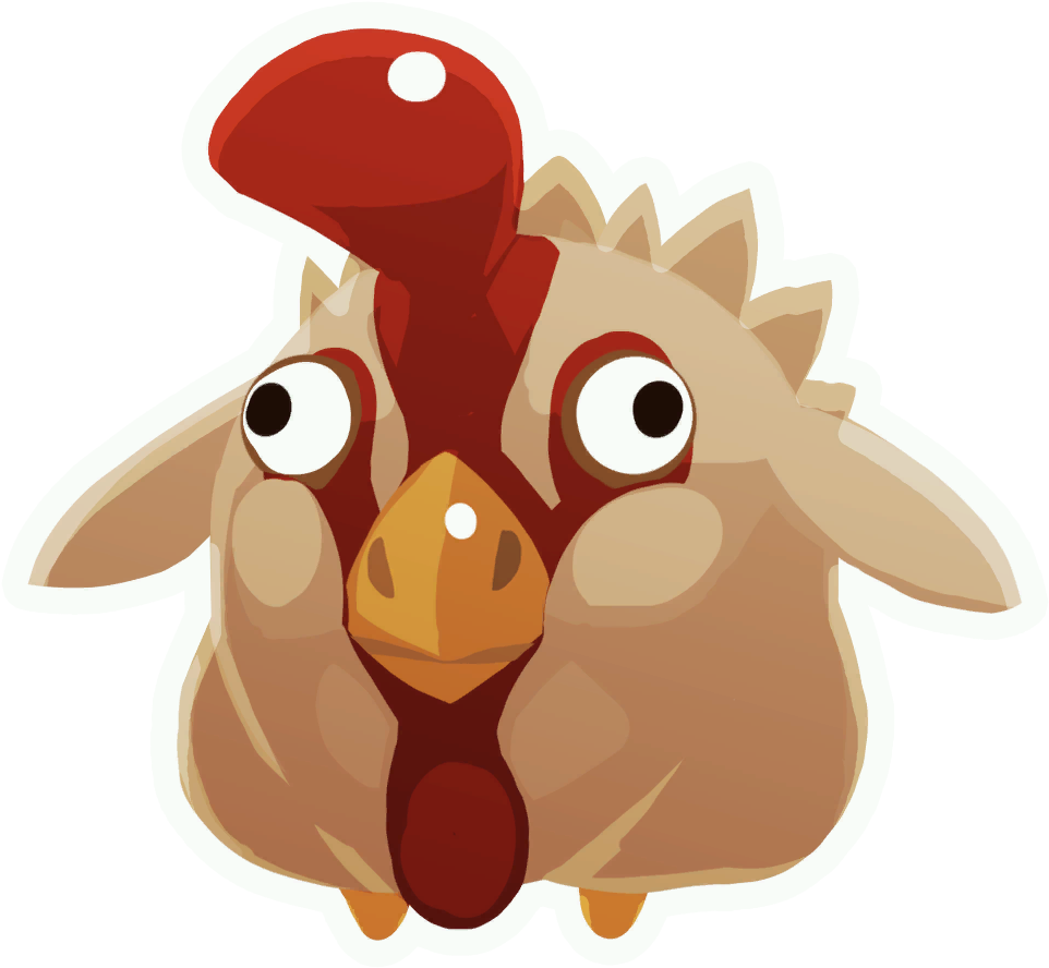 Cartoon_ Hen_ Vector_ Art.png PNG Image