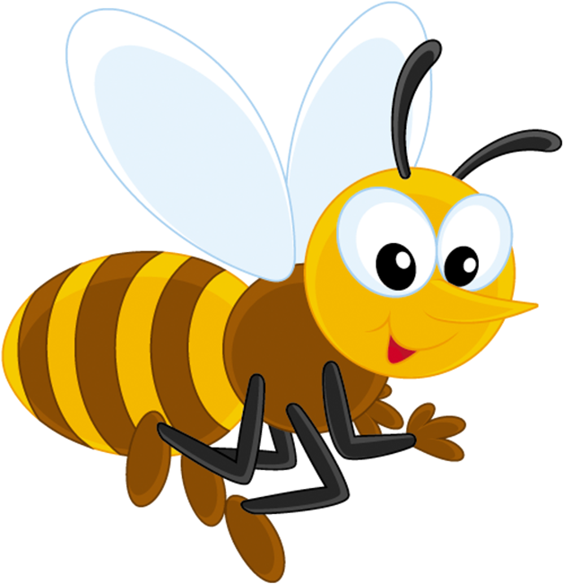 Cartoon_ Honey_ Bee_ Character PNG Image