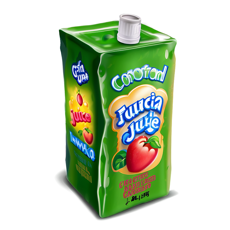 Cartoon Juice Box Png Qtl PNG Image