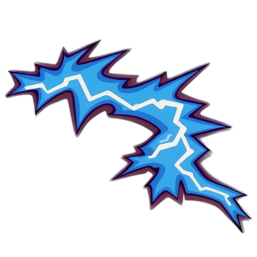 Cartoon Lightning Bolt Png 04292024 PNG Image