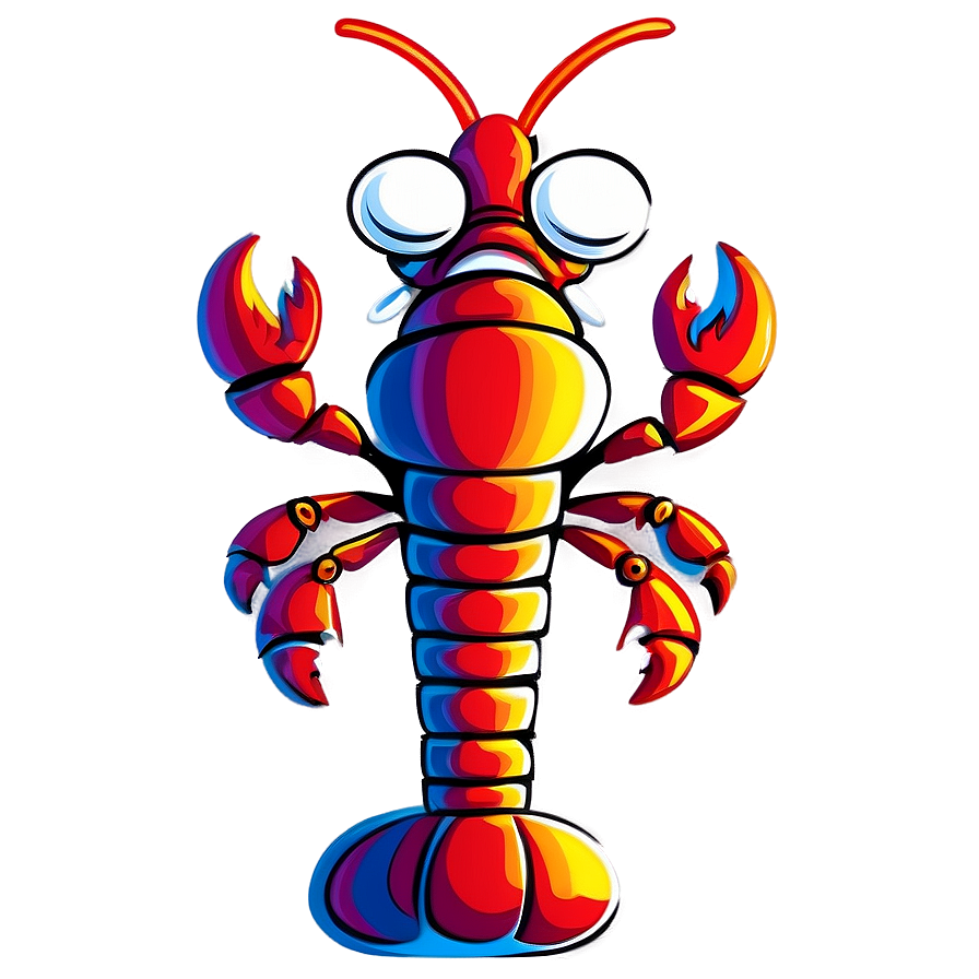 Cartoon Lobster Png Dim18 PNG Image