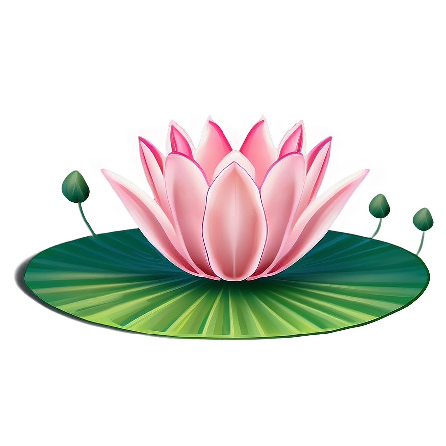 Cartoon Lotus Png Irx16 PNG Image