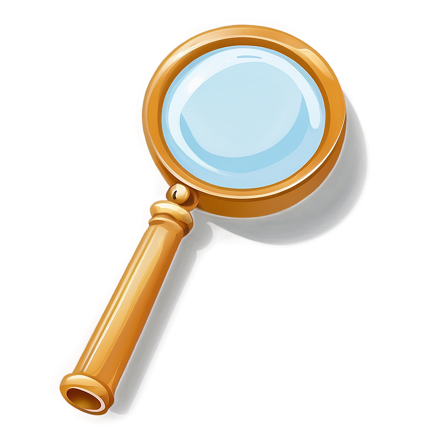 Cartoon Magnifying Glass Png 05042024 PNG Image