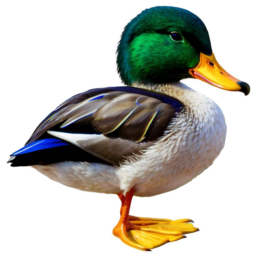 Cartoon Mallard Duck Png Hlq4 PNG Image