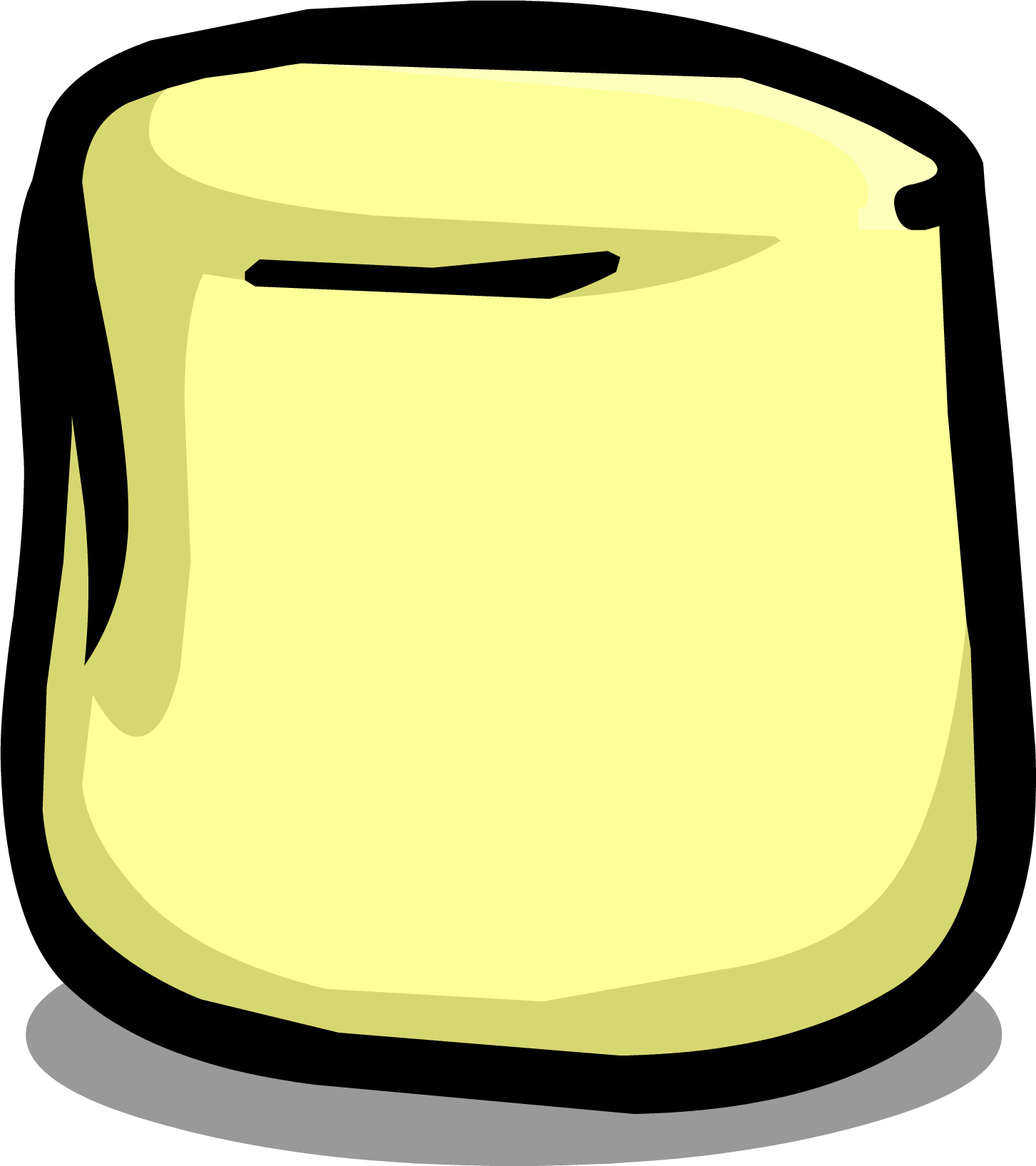 Cartoon Marshmallow Character PNG Image