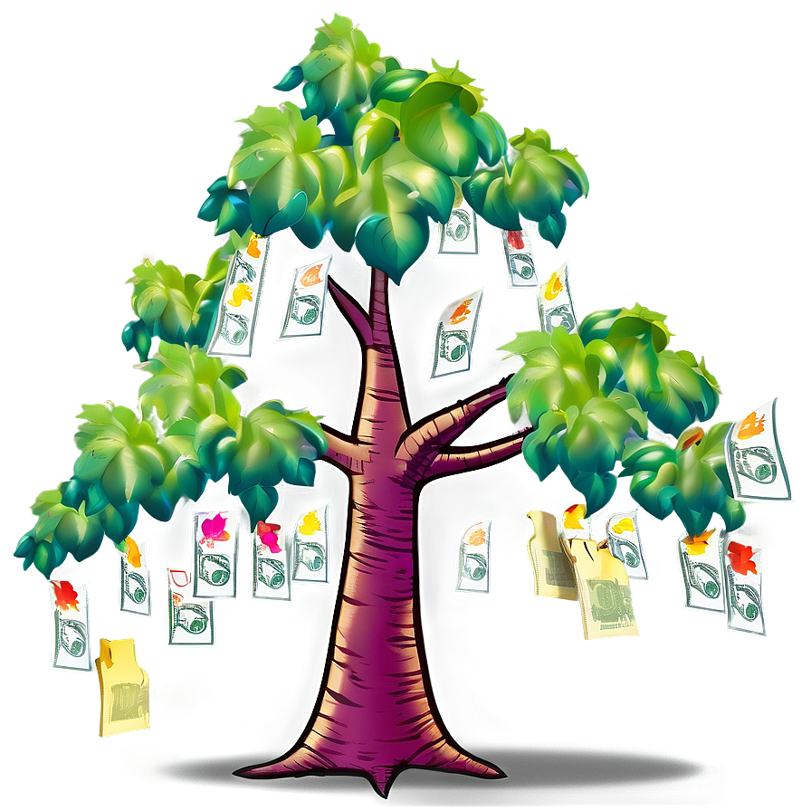 Cartoon Money Tree Png 17 PNG Image