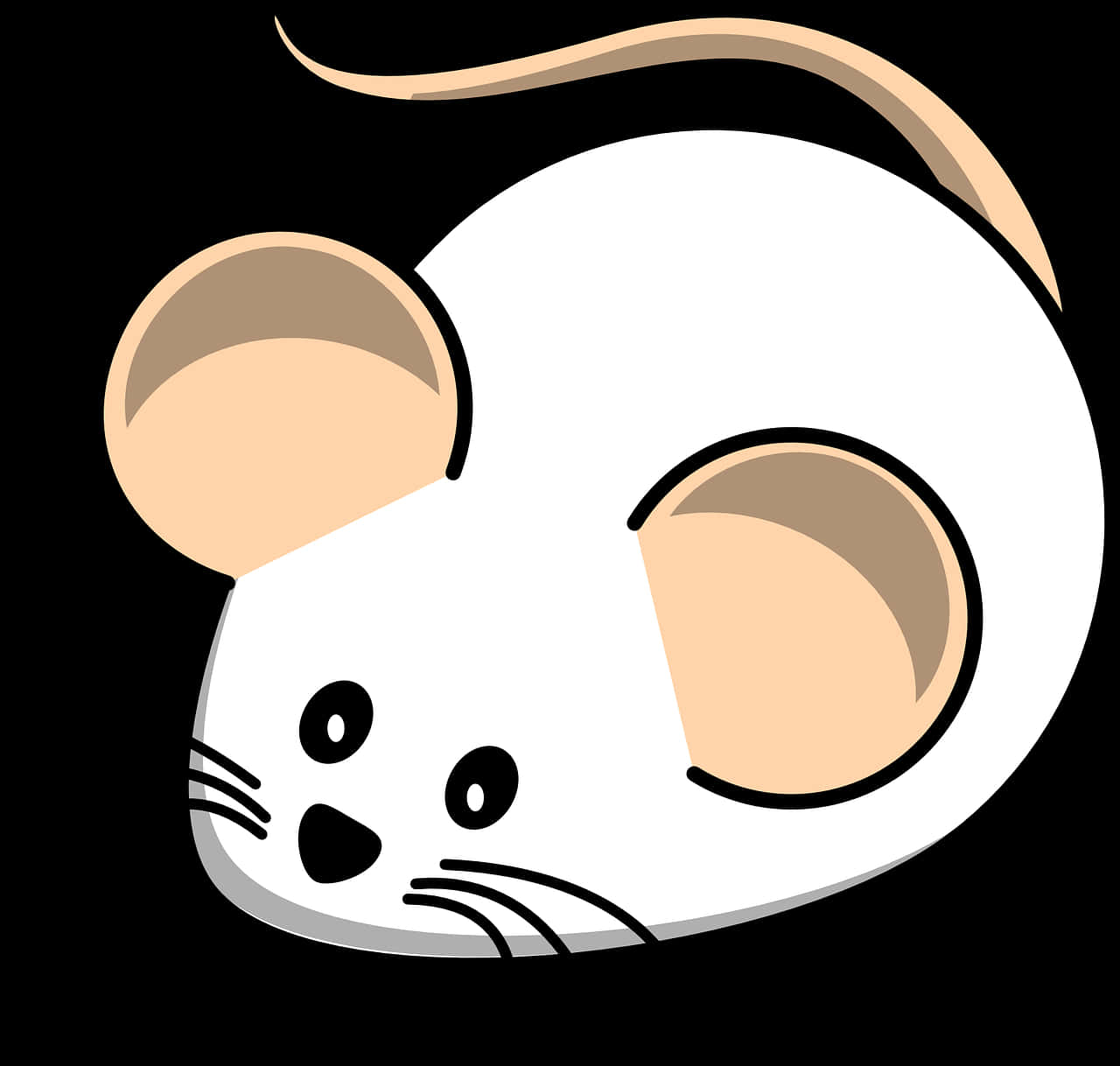 Cartoon Mouse Graphic PNG Image