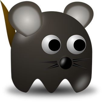 Cartoon Mouse Graphic PNG Image