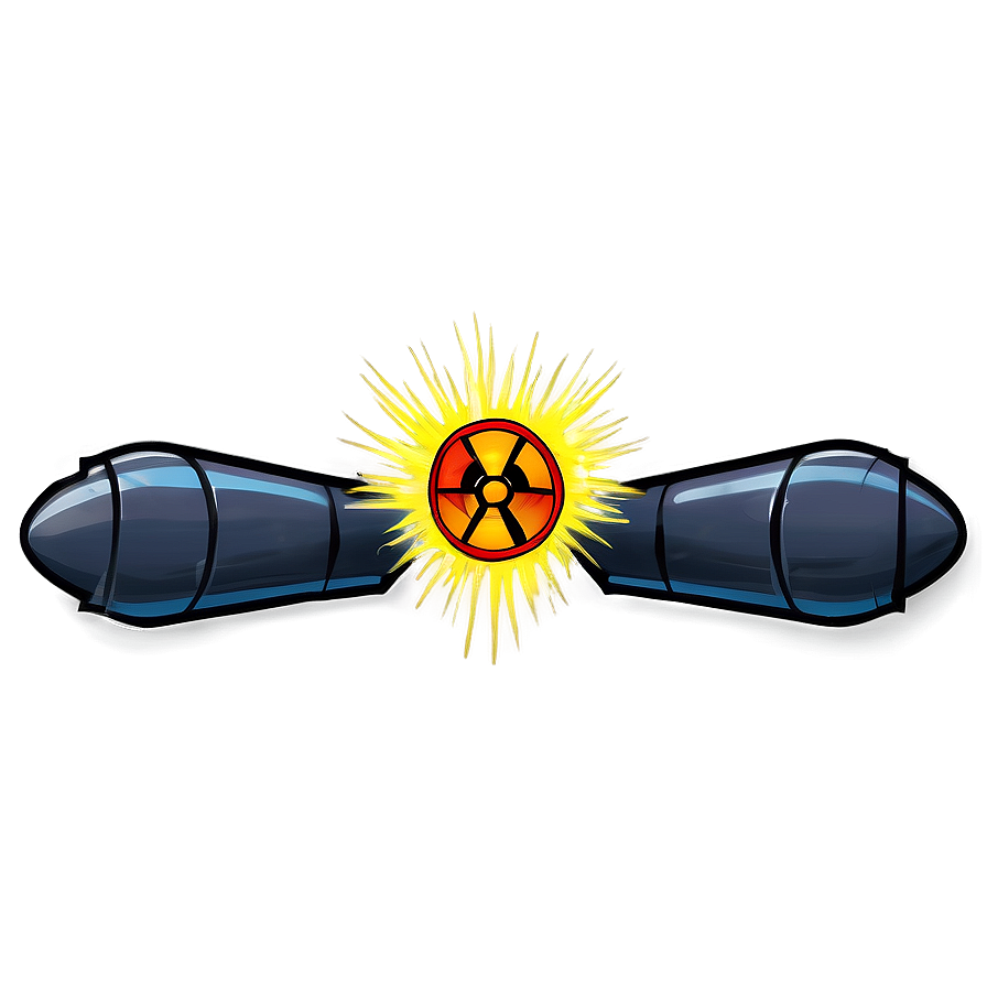 Cartoon Nuclear Bomb Png 5 PNG Image