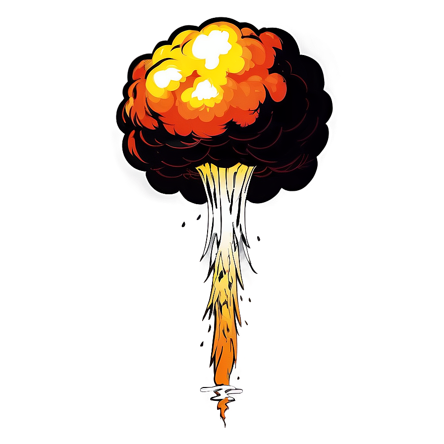 Cartoon Nuclear Bomb Png Jws PNG Image